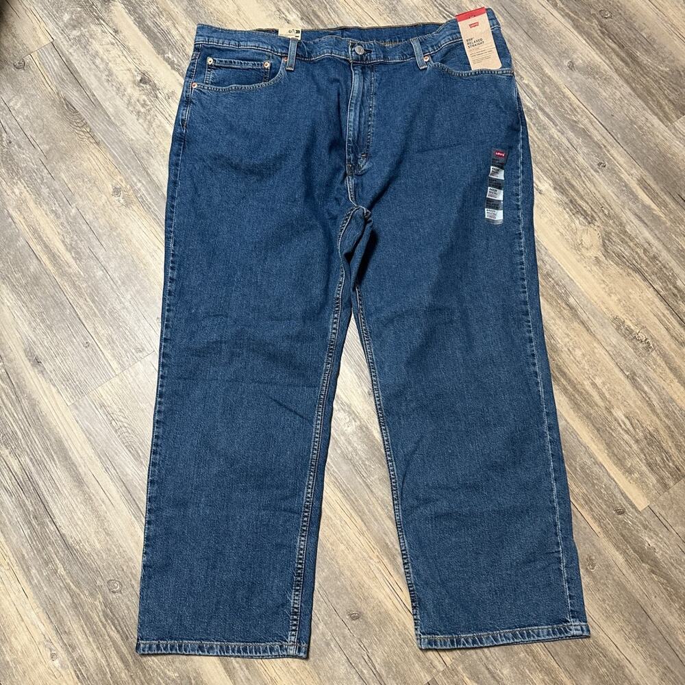 Levi’s 559 Relaxed Straight Men’s 44x29 Big & Tall Jeans Dark Wash NWT